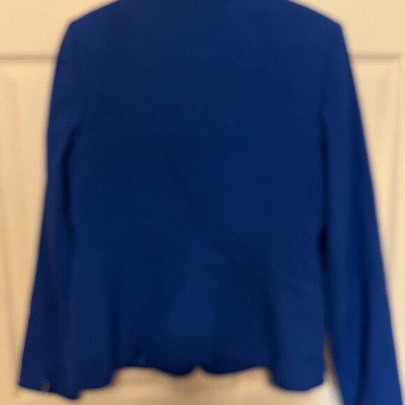 Calvin Klein Women's Solid One Button Blazer Jacket - Picture 2 of 4